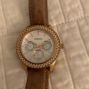 Fossil Leather Watch